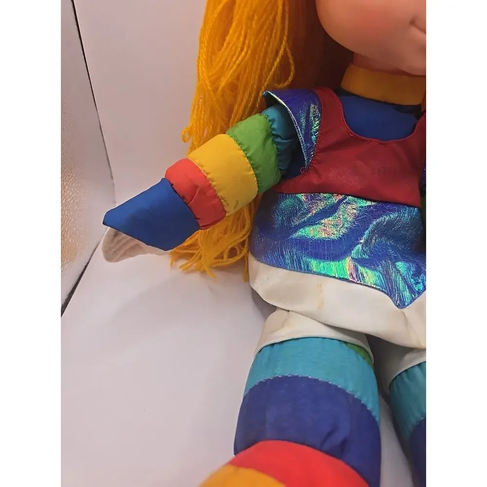 Vintage Rainbow Brite Doll Large‎ Size 1983 Hallmark Cards Mattel 18”